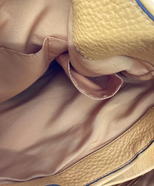 COACH（コーチ）COACH (コーチ) ハンドバッグ イエローの古着・服飾アイテム