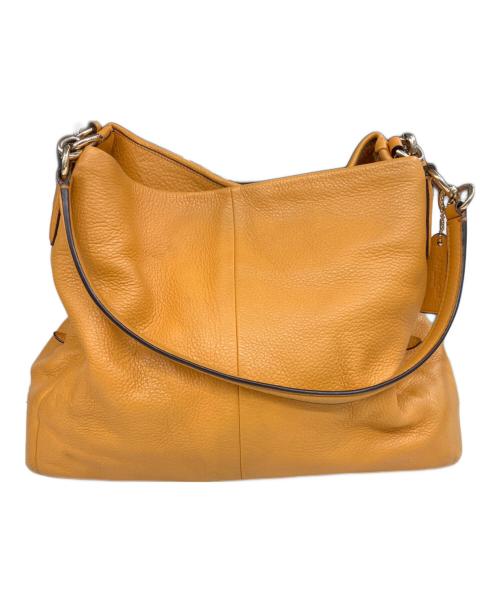 COACH（コーチ）COACH (コーチ) ハンドバッグ イエローの古着・服飾アイテム