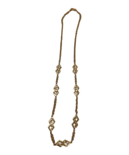 GIVENCHY（ジバンシィ）GIVENCHY (ジバンシィ) ロングネックレス ゴールドの古着・服飾アイテム