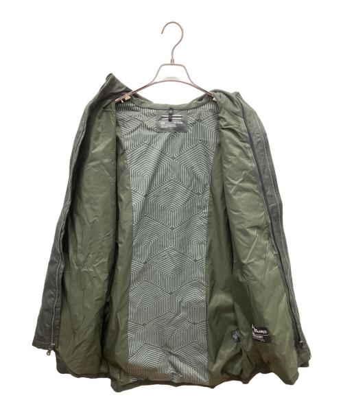 UNDER ARMOUR（アンダーアーマー）UNDER ARMOUR (アンダーアーマー) ナイロンジャケット グリーン サイズ:XLの古着・服飾アイテム