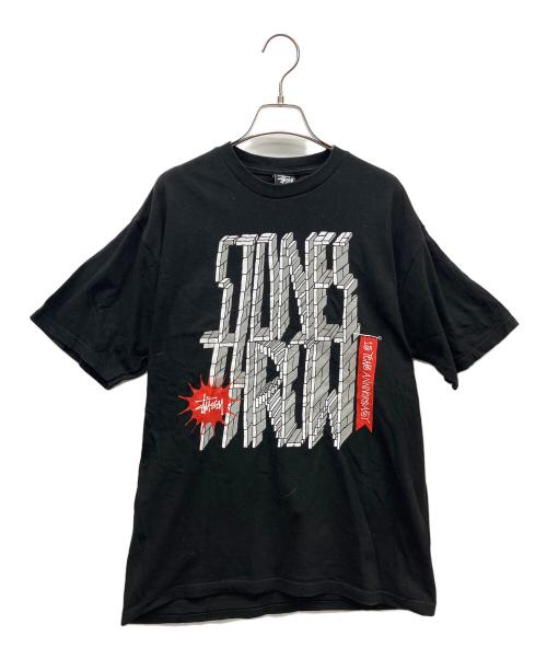 stussy（ステューシー）stussy (ステューシー) 半袖カットソー ブラック サイズ:Mの古着・服飾アイテム