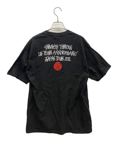 stussy（ステューシー）stussy (ステューシー) 半袖カットソー ブラック サイズ:Mの古着・服飾アイテム