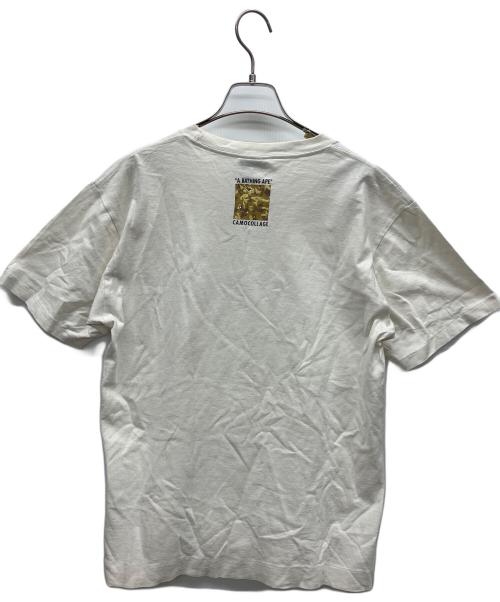 A BATHING APE（ア ベイシング エイプ）A BATHING APE (ア ベイシング エイプ) 半袖カットソー ホワイト サイズ:Mの古着・服飾アイテム
