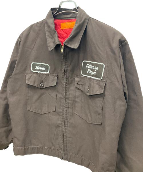 UNIVERSAL OVERALL（ユニバーサルオーバーオール）UNIVERSAL OVERALL (ユニバーサルオーバーオール) ブルゾン ブラウン サイズ:Lの古着・服飾アイテム