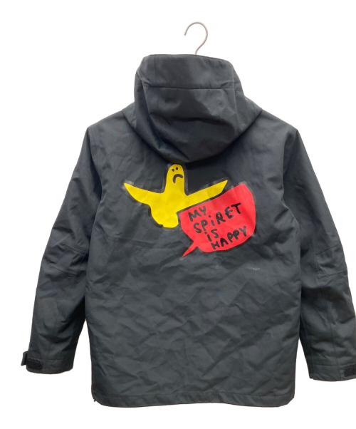 SCAPE（エスケープ）SCAPE (エスケープ) MARK GONZALES (マーク・ゴンザレス) スキーウェア(ジャケット) ブラック サイズ:Sの古着・服飾アイテム