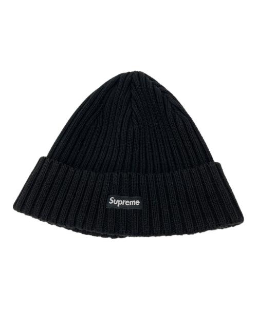 SUPREME（シュプリーム）SUPREME (シュプリーム) ニット帽 ブラックの古着・服飾アイテム