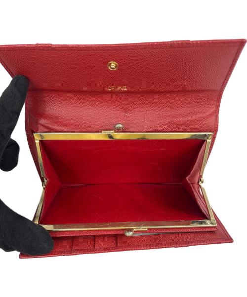 OLD CELINE（セリーヌ）OLD CELINE (セリーヌ) 長財布 レッドの古着・服飾アイテム