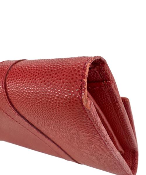 OLD CELINE（セリーヌ）OLD CELINE (セリーヌ) 長財布 レッドの古着・服飾アイテム