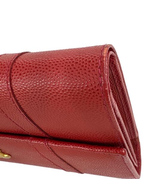 OLD CELINE（セリーヌ）OLD CELINE (セリーヌ) 長財布 レッドの古着・服飾アイテム