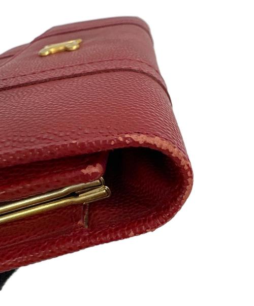 OLD CELINE（セリーヌ）OLD CELINE (セリーヌ) 長財布 レッドの古着・服飾アイテム