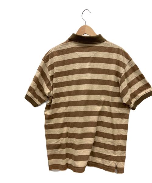 stussy（ステューシー）stussy (ステューシー) ポロシャツ ブラウン サイズ:Ｌの古着・服飾アイテム