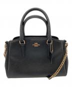 COACHコーチ）の古着「2WAYショルダーバッグ」｜ブラック