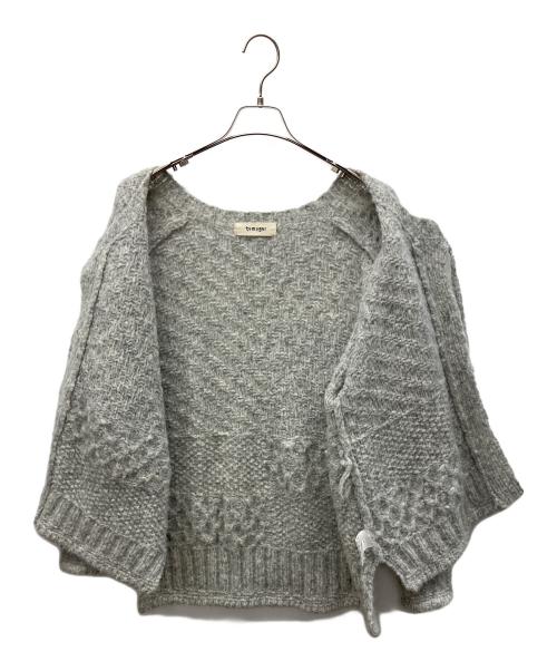 tumugu（ツムグ）tumugu (ツムグ) 厚手ニット グレー サイズ:Freeの古着・服飾アイテム