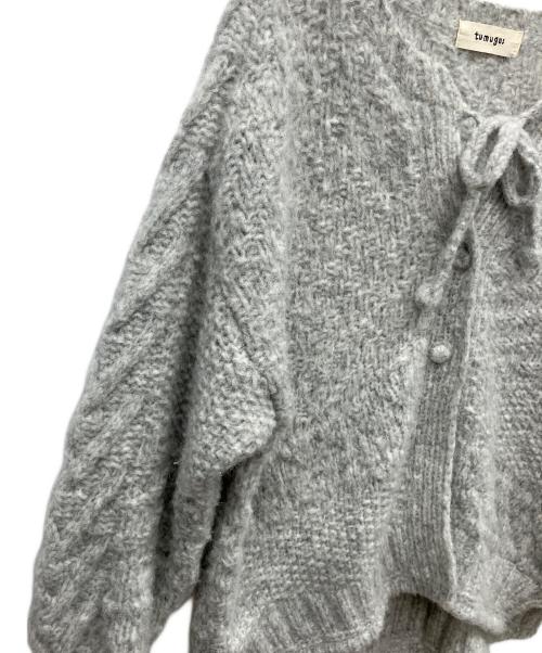 tumugu（ツムグ）tumugu (ツムグ) 厚手ニット グレー サイズ:Freeの古着・服飾アイテム