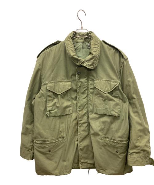 ノーブランド（ノーブランド）ノーブランド (ノーブランド) ミリタリージャケット オリーブ サイズ:-の古着・服飾アイテム