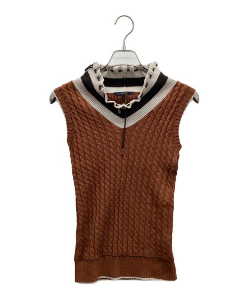 GUCCI（グッチ）GUCCI (グッチ) セーター ブラウン サイズ:Sの古着・服飾アイテム