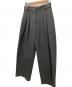 TODAYFUL (トゥデイフル) Bonding Wide Trousers グレー サイズ:S：8000円
