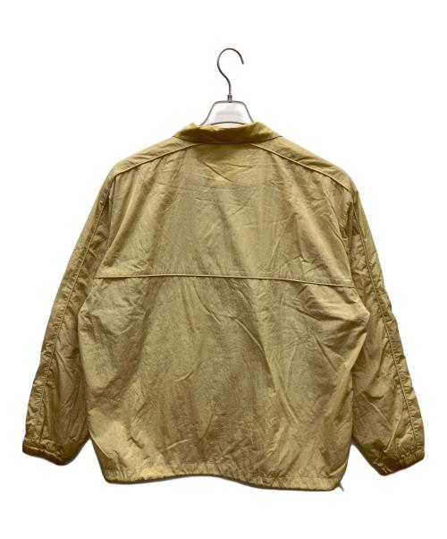 anuke（アンヌーク）anuke (アンヌーク) ナイロンテックブルゾン イエロー サイズ:Mの古着・服飾アイテム