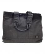 PORTERポーター）の古着「トートバッグ/スモーキー」｜ブラック