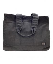 PORTER（ポーター）の古着「トートバッグ/スモーキー」｜ブラック