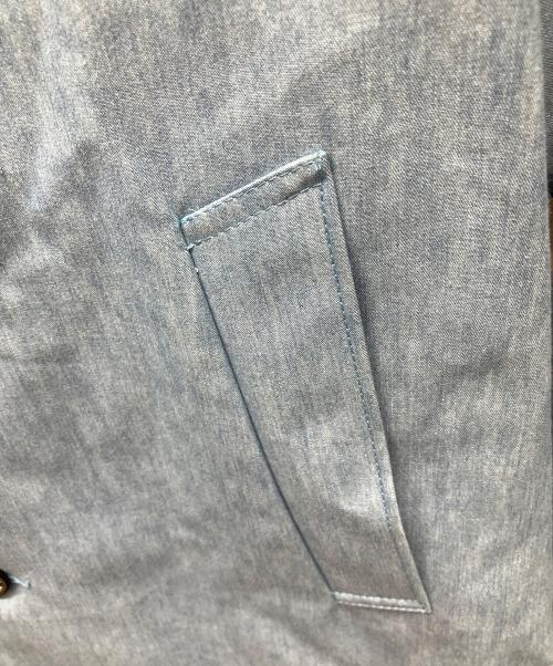 Traditional Weatherwear（トラディショナルウェザーウェア）Traditional Weatherwear (トラディショナルウェザーウェア) コート ライトブルー サイズ:38の古着・服飾アイテム