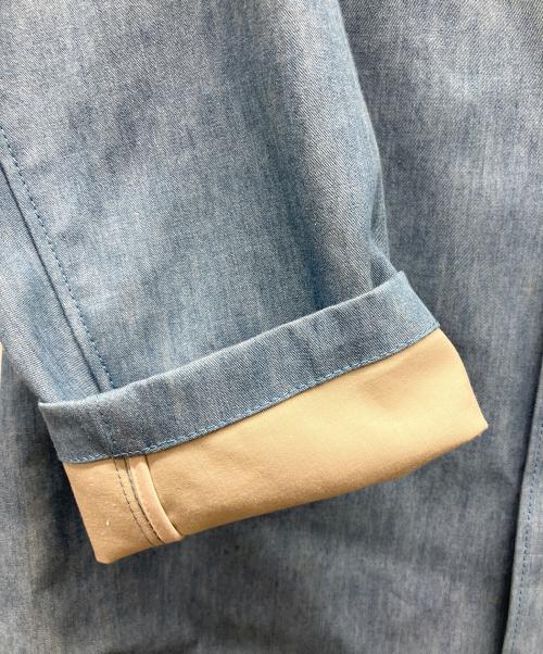 Traditional Weatherwear（トラディショナルウェザーウェア）Traditional Weatherwear (トラディショナルウェザーウェア) コート ライトブルー サイズ:38の古着・服飾アイテム