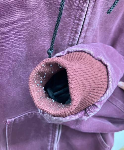 CarHartt（カーハート）CarHartt (カーハート) アクティブジャケット レッド サイズ:LARGEの古着・服飾アイテム