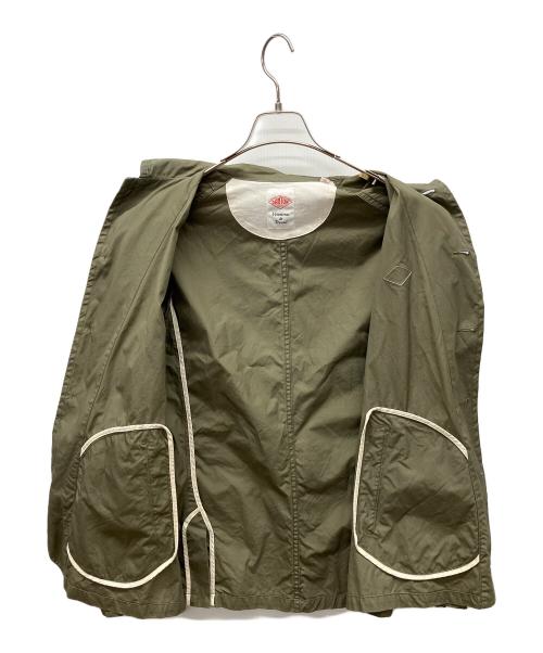 DANTON（ダントン）DANTON (ダントン) 丸襟ブルゾン カーキ サイズ:38の古着・服飾アイテム