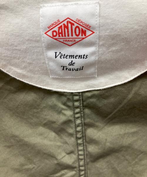 DANTON（ダントン）DANTON (ダントン) 丸襟ブルゾン カーキ サイズ:38の古着・服飾アイテム