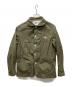 DANTON（ダントン）の古着「丸襟ブルゾン」｜カーキ