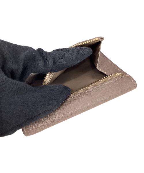 Larcobaleno（ラルコバレーノ）Larcobaleno (ラルコバレーノ) 2つ折り財布 イエロー×グレーの古着・服飾アイテム