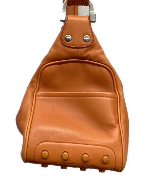 TOD'S（トッズ）TOD'S (トッズ) ワンショルダーバッグ オレンジの古着・服飾アイテム