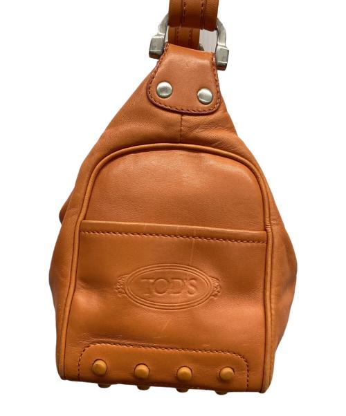 TOD'S（トッズ）TOD'S (トッズ) ワンショルダーバッグ オレンジの古着・服飾アイテム