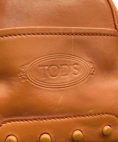 TOD'S（トッズ）TOD'S (トッズ) ワンショルダーバッグ オレンジの古着・服飾アイテム