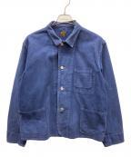 orSlowオアスロウ）の古着「ワークジャケット」｜ブルー