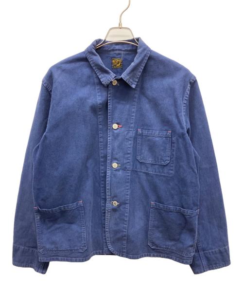 orSlow（オアスロウ）orSlow (オアスロウ) ワークジャケット ブルー サイズ:Mの古着・服飾アイテム