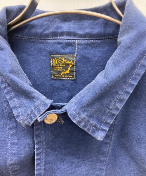 orSlow（オアスロウ）orSlow (オアスロウ) ワークジャケット ブルー サイズ:Mの古着・服飾アイテム