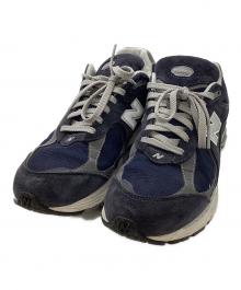 NEW BALANCE（ニューバランス）の古着「ローカットスニーカー」｜ネイビー