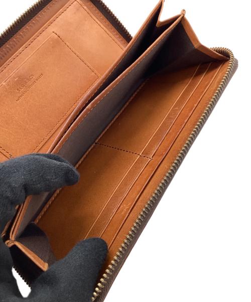 SLOW&CO（スロウアンドコー）SLOW&CO (スロウアンドコー) 長財布 ブラウンの古着・服飾アイテム