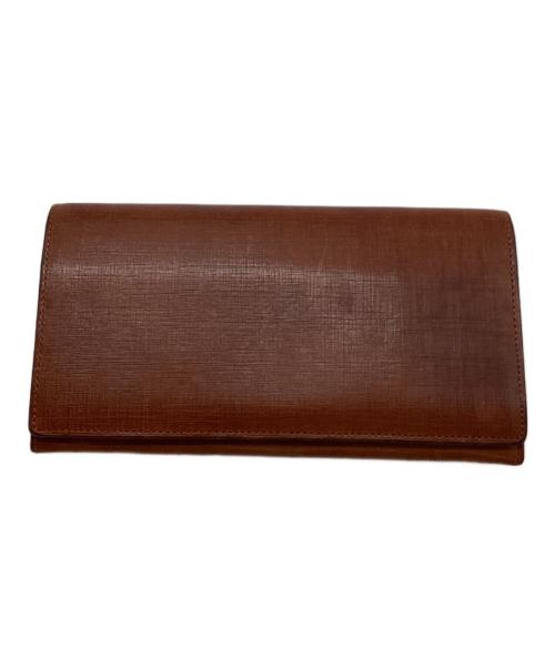SLOW TRADITIANAL（スロウ トラディショナル）SLOW　TRADITIANAL (スロウ トラディショナル) 2つ折り財布 ブラウンの古着・服飾アイテム