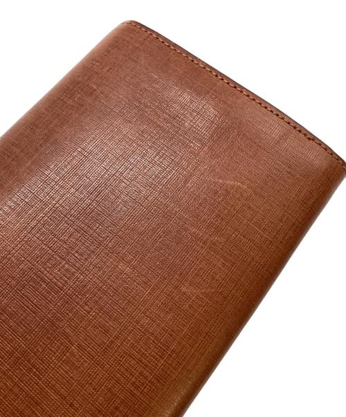 SLOW TRADITIANAL（スロウ トラディショナル）SLOW　TRADITIANAL (スロウ トラディショナル) 2つ折り財布 ブラウンの古着・服飾アイテム