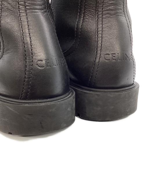 CELINE（セリーヌ）CELINE (セリーヌ) サイドゴアブーツ ブラック サイズ:41の古着・服飾アイテム