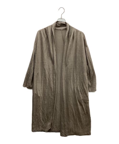 MUSE（ミューズ）MUSE (ミューズ) ガウンカーディガン グレー サイズ:FREEの古着・服飾アイテム