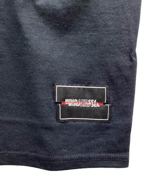 GOD SELECTION XXX（ゴッドセレクショントリプルエックス）GOD SELECTION XXX (ゴッドセレクショントリプルエックス) WIND AND SEA (ウィンダンシー) 半袖カットソー ブラック サイズ:XLの古着・服飾アイテム