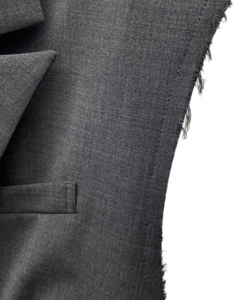 MAISON SPECIAL（メゾンスペシャル）MAISON SPECIAL (メゾンスペシャル) Back Slit Cut off Over ジレ グレー サイズ:Mの古着・服飾アイテム