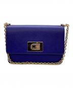 FURLAフルラ）の古着「ショルダーバッグ」｜ブルー