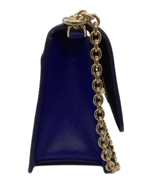 FURLA（フルラ）FURLA (フルラ) ショルダーバッグ ブルーの古着・服飾アイテム