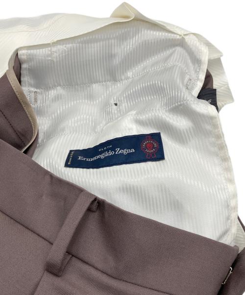 ERMENEGILDO ZEGNA（エルメネジルド・ゼニア）ERMENEGILDO ZEGNA (エルメネジルド・ゼニア) スラックス パープル サイズ:Sの古着・服飾アイテム