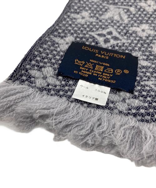 LOUIS VUITTON（ルイ ヴィトン）LOUIS VUITTON (ルイ ヴィトン) マフラー・モノグラム　クラシック グレーの古着・服飾アイテム