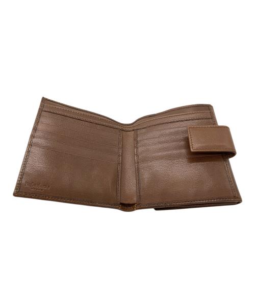 Yves Saint Laurent（イヴサンローラン）Yves Saint Laurent (イヴサンローラン) 2つ折り財布 ブラウンの古着・服飾アイテム